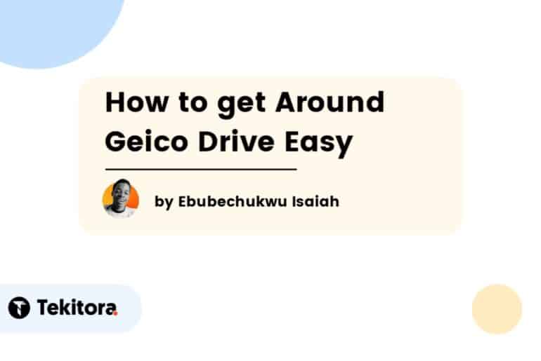 How to Get Around Geico Drive Easy - Featured Image