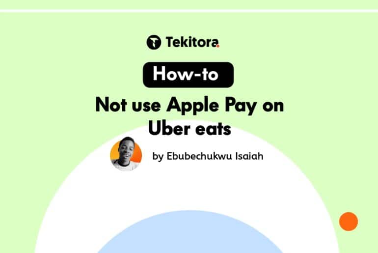 How to not use Apple Pay on Uber Eats - 2 Easy Methods (Finally) - thumbnail