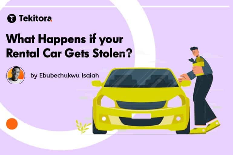Illustration on What Happens if Your Rental Car Gets Stolen - thumbnail