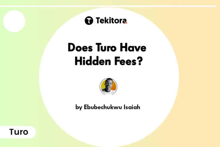 Thumbnail on does Turo have hidden fees