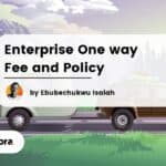 Enterprise one way fee and policy - Featured Image