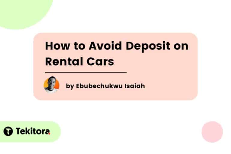 How to Avoid Deposit on Rental Car - Featured Image