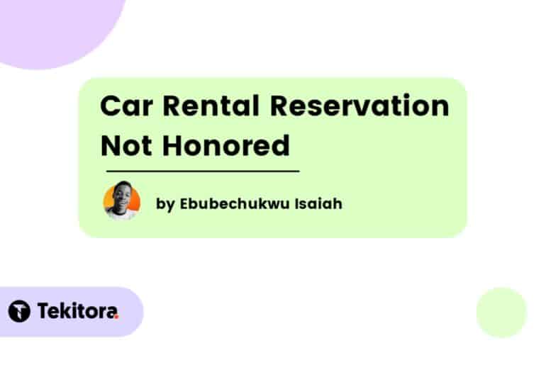 Car Rental Reservation Not Honored - Featured Image