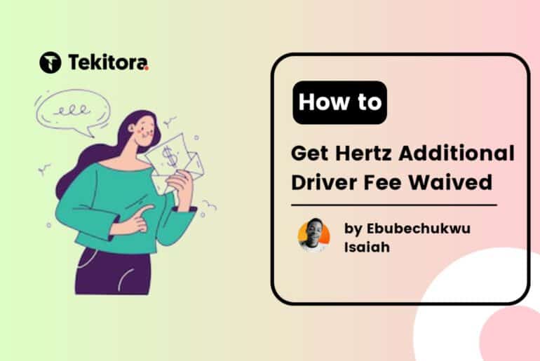 How to get Hertz Additional Driver Fee Waived - Featured Image