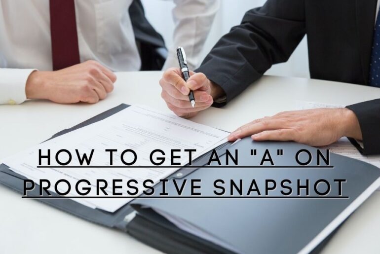 How To Get an A on Progressive Snapshot 5 basic advice