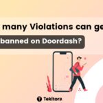 How Many Violations to Get banned on Doordash - Featured Image